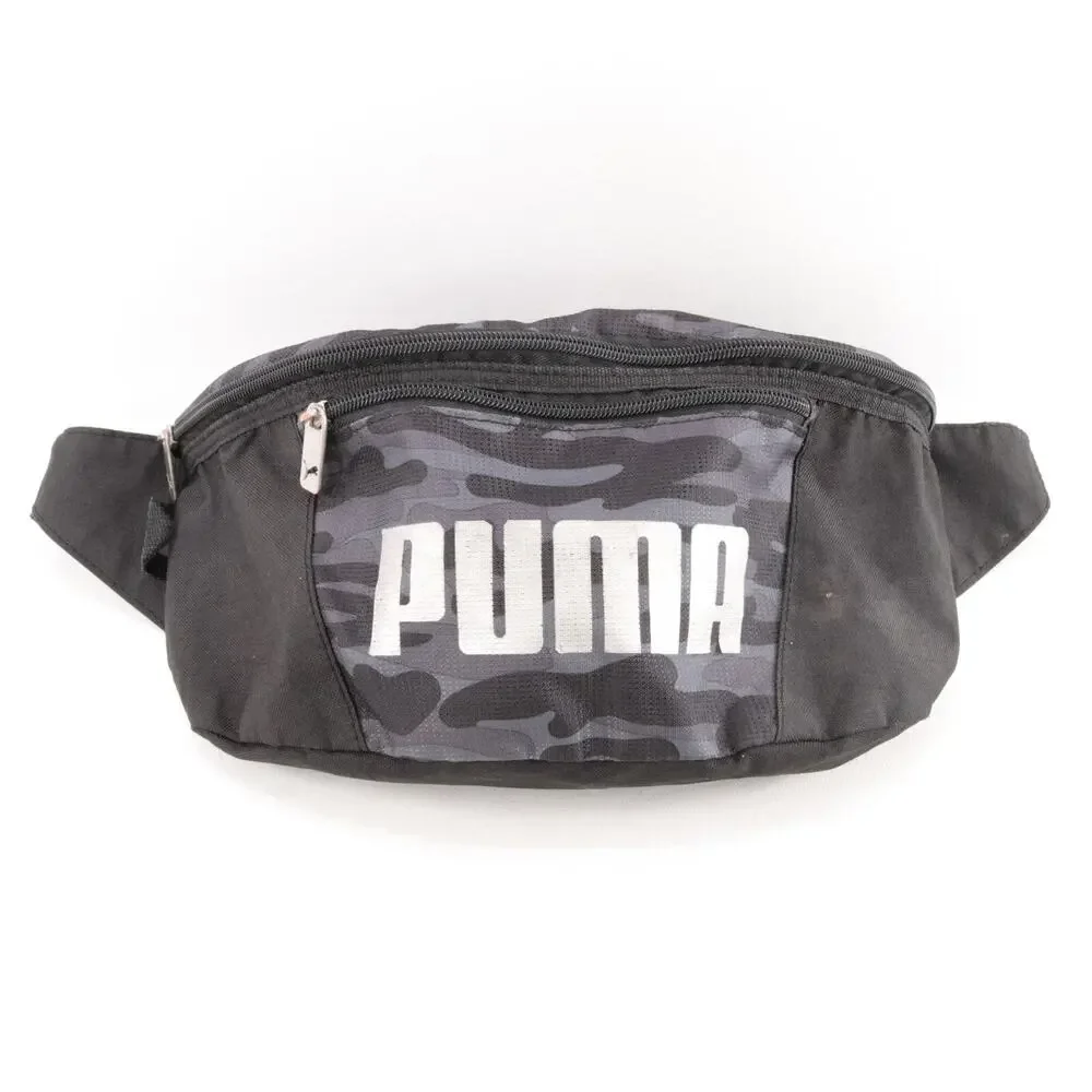 PUMA Fanny Pack Waistpack Unisex Evercat Traverse Black Camo Logo